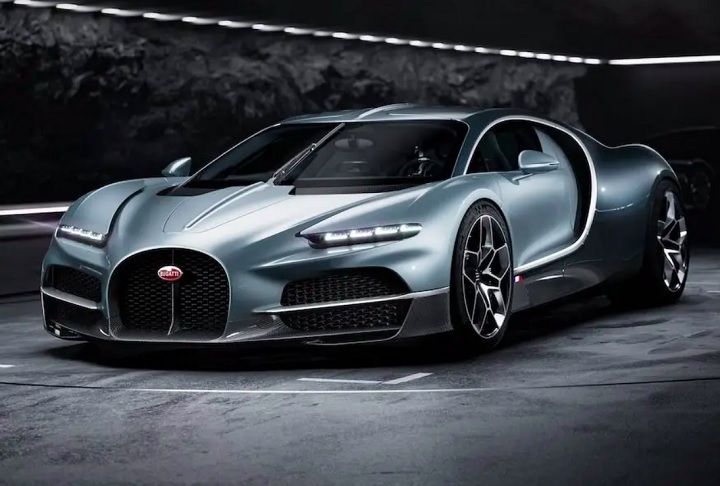6º) Bugatti Tourbillon – R$ 27,2 milhões: A Bugatti é famosa no mundo dos supercarros não só pelo desempenho impressionante e pelo design sofisticado, mas também pelos preços altíssimos. Esse modelo pode ficar ainda mais caro graças às várias opções de personalização disponíveis. Reprodução: Flipar