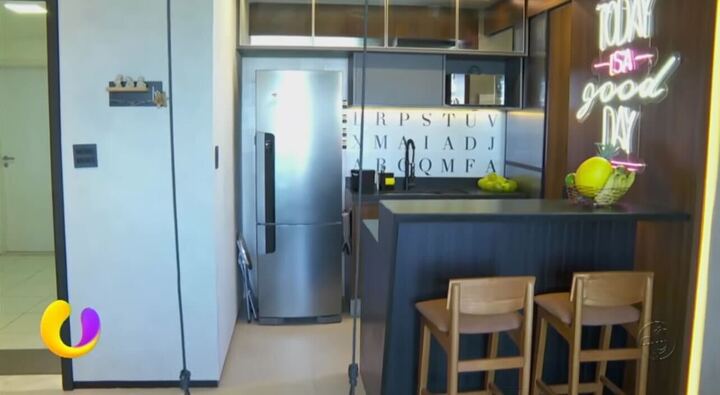 Cozinha da casa nova de Davi Reprodução/Youtube - 07.03.2024
