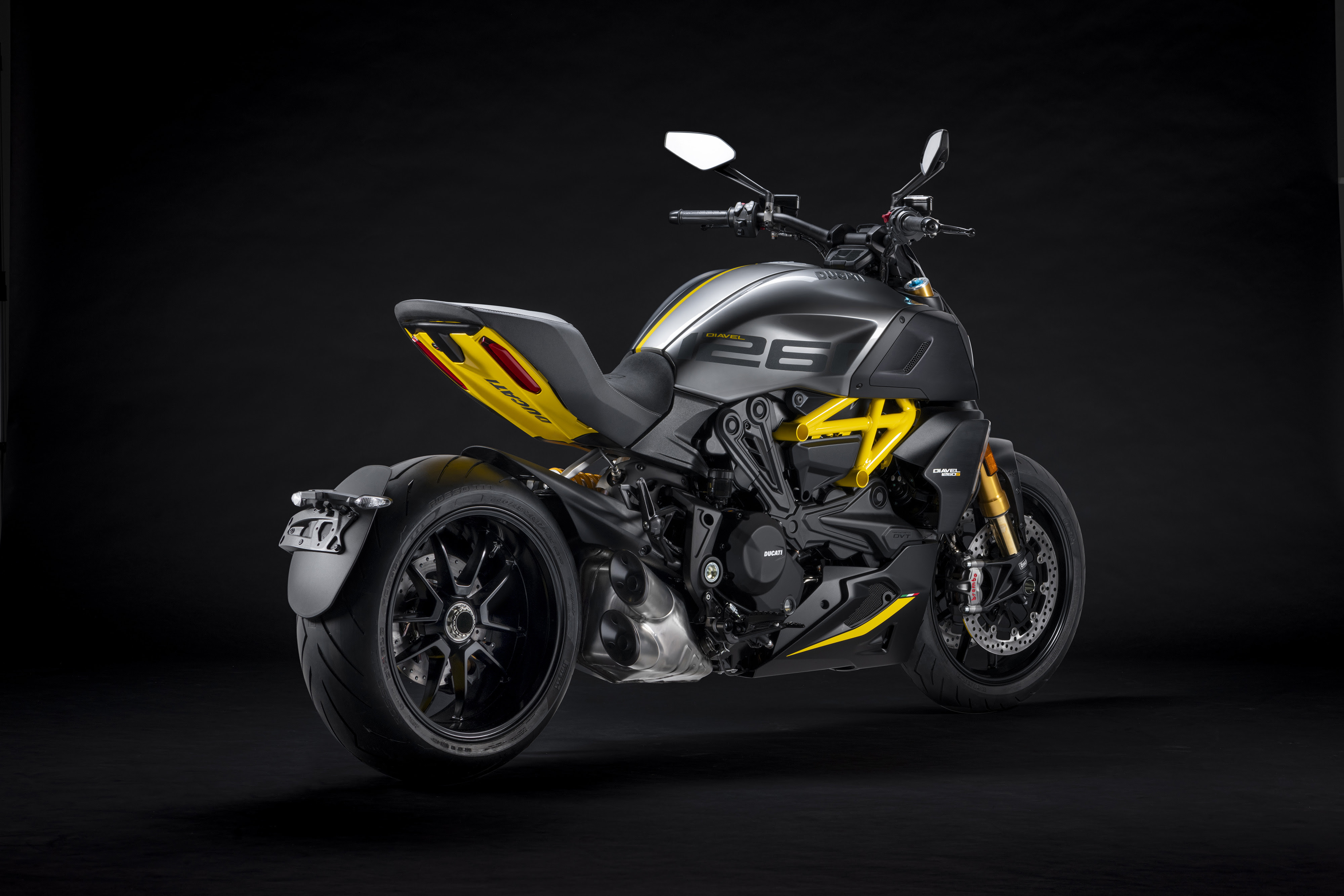 Ducati Diavel “Black and Steel” . Foto: Divulgação - Ducati