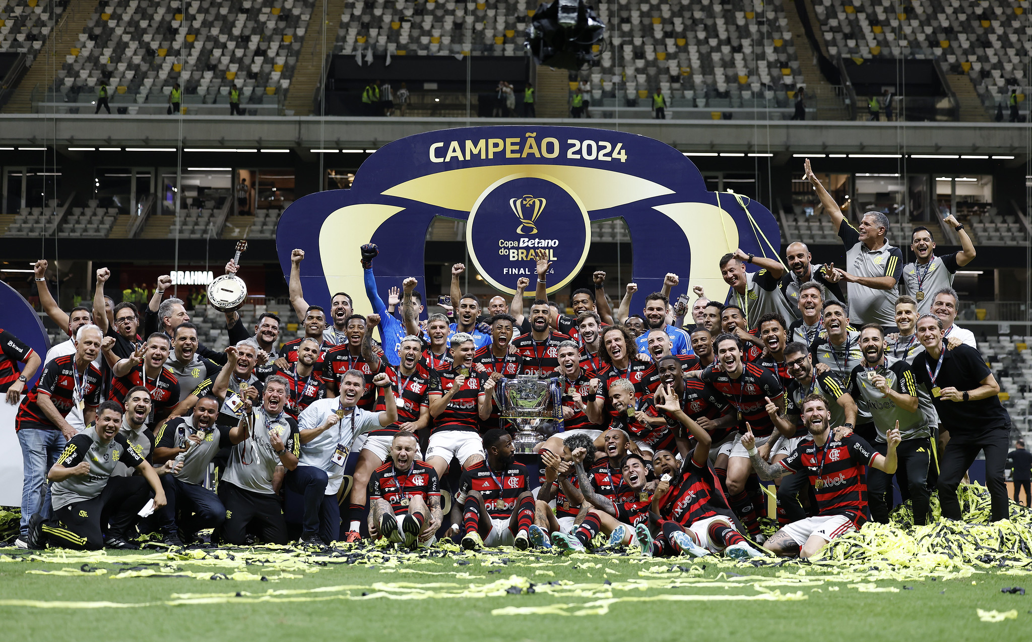 Flamengo campeão Copa do Brasil 2024 (Foto: Rafael Ribeiro/CBF)