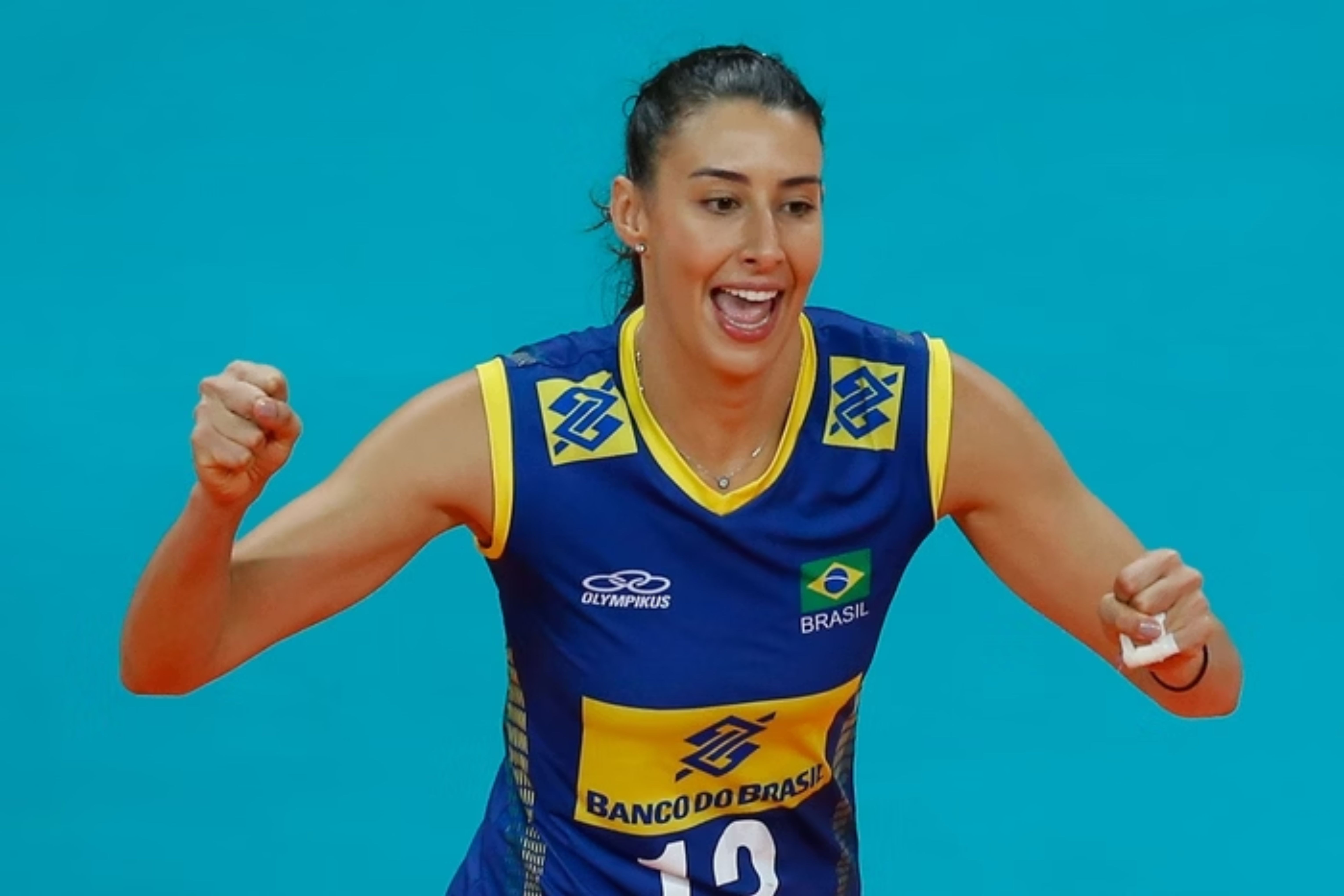 Sheilla Castro: Ex-jogadora da seleção brasileira de vôlei, com uma carreira repleta de títulos e polêmicas Reprodução