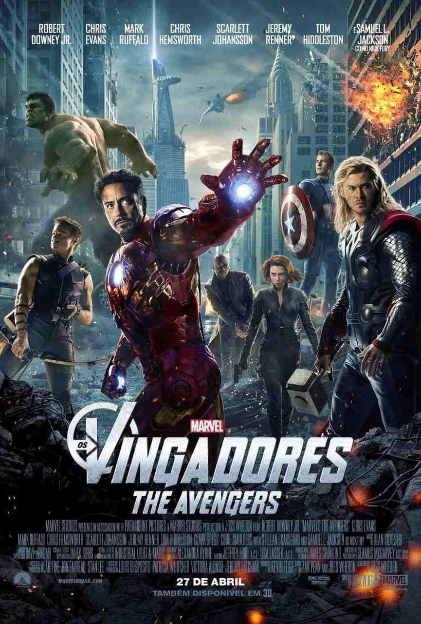 Os Vingadores (2012) - US$ 1,5 bilhão  Reprodução: Flipar