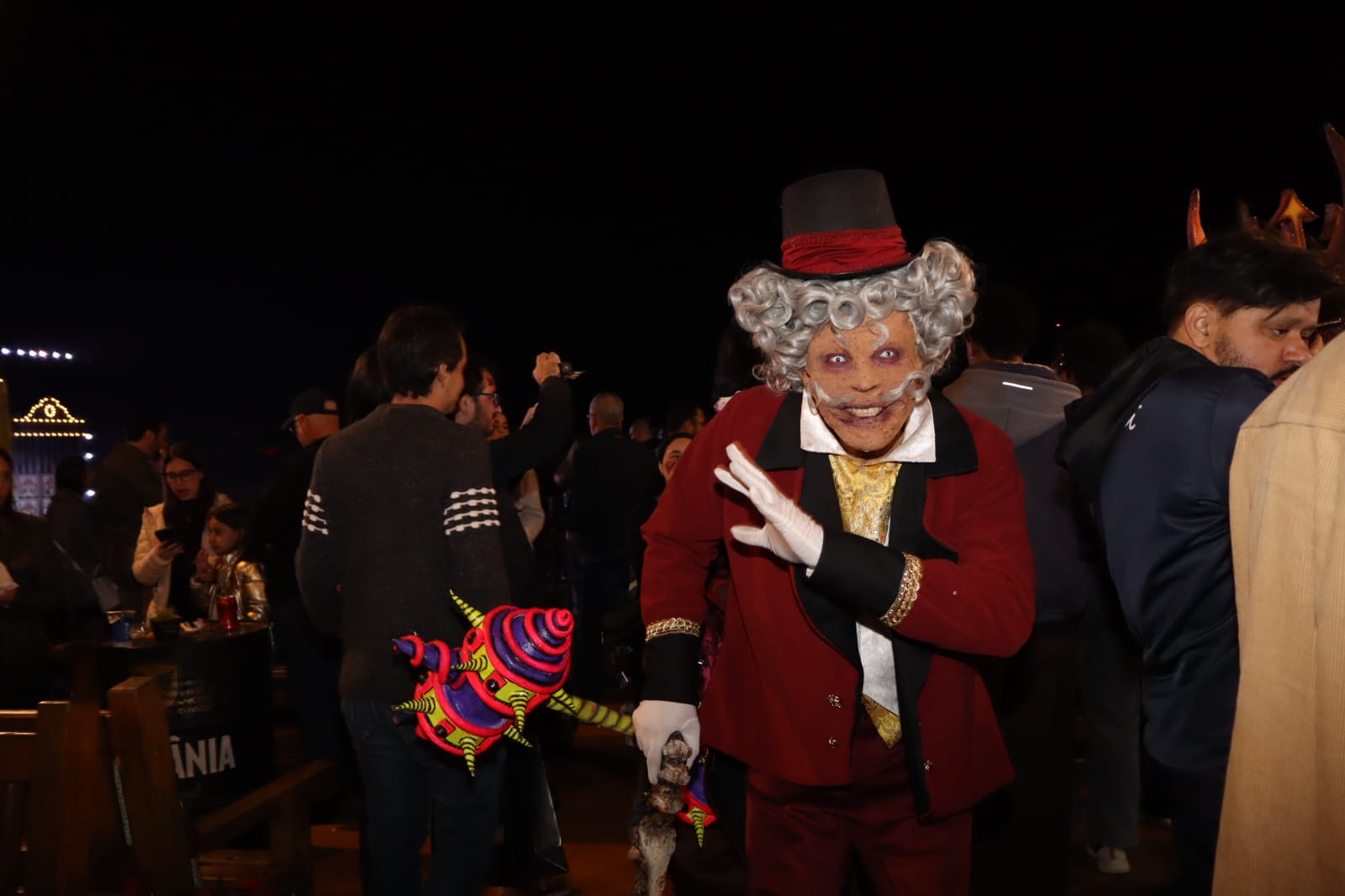 Personagens mais horripilantes do Circo dos Horrores no Hopi Hari. Foto: Pedro H. Lopes