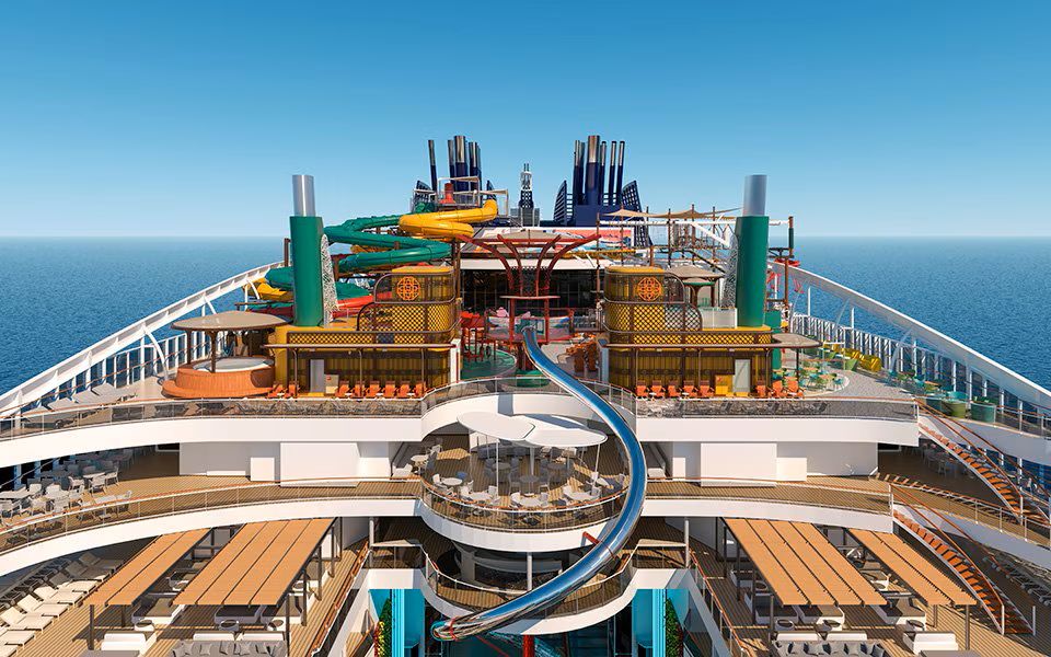 Área externa do Navio. Foto: Divulgação / MSC Cruzeiros