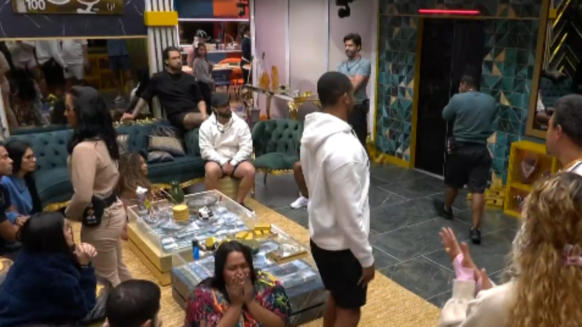 Leandro Rocha é indicado ao paredão. Foto: Reprodução/TV Globo