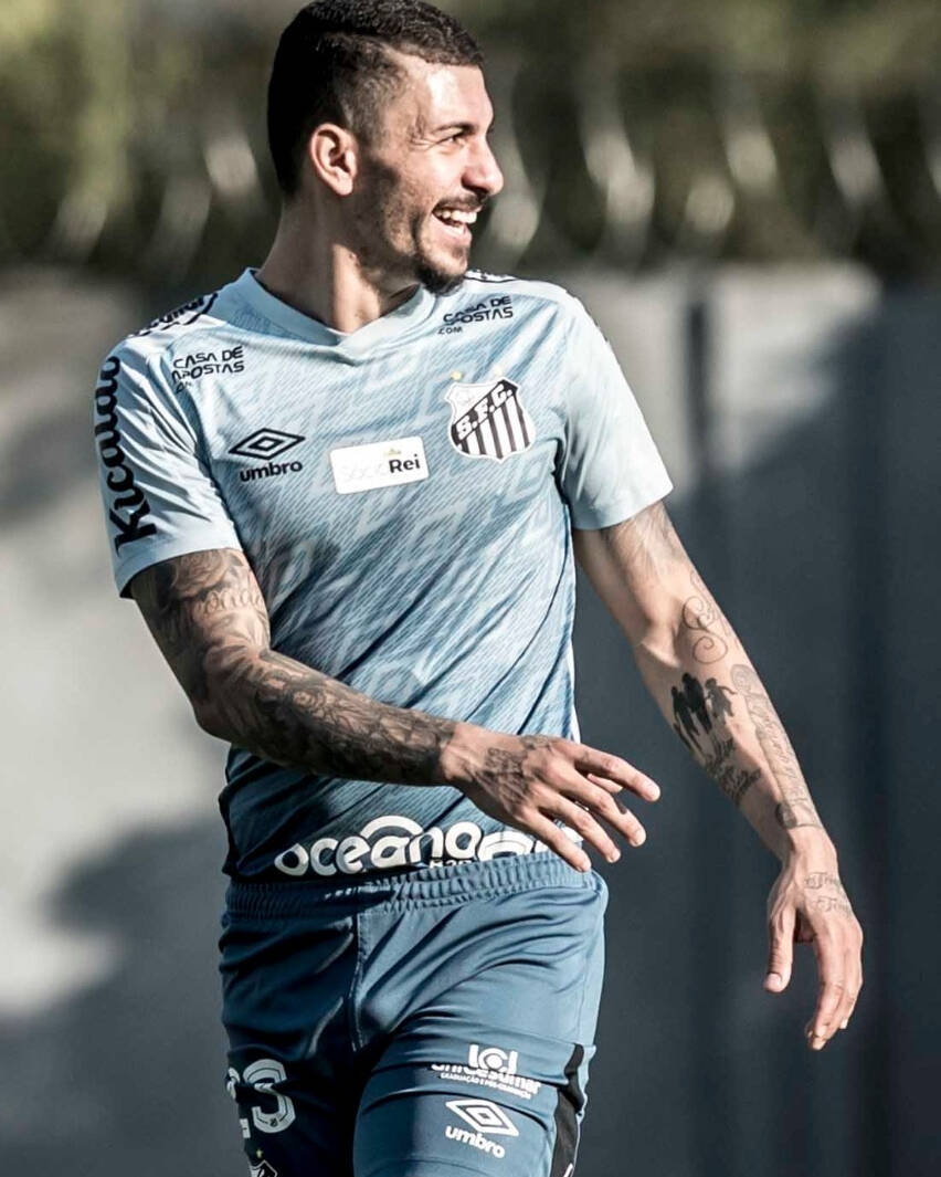 Treino do Santos. Foto: Instagram
