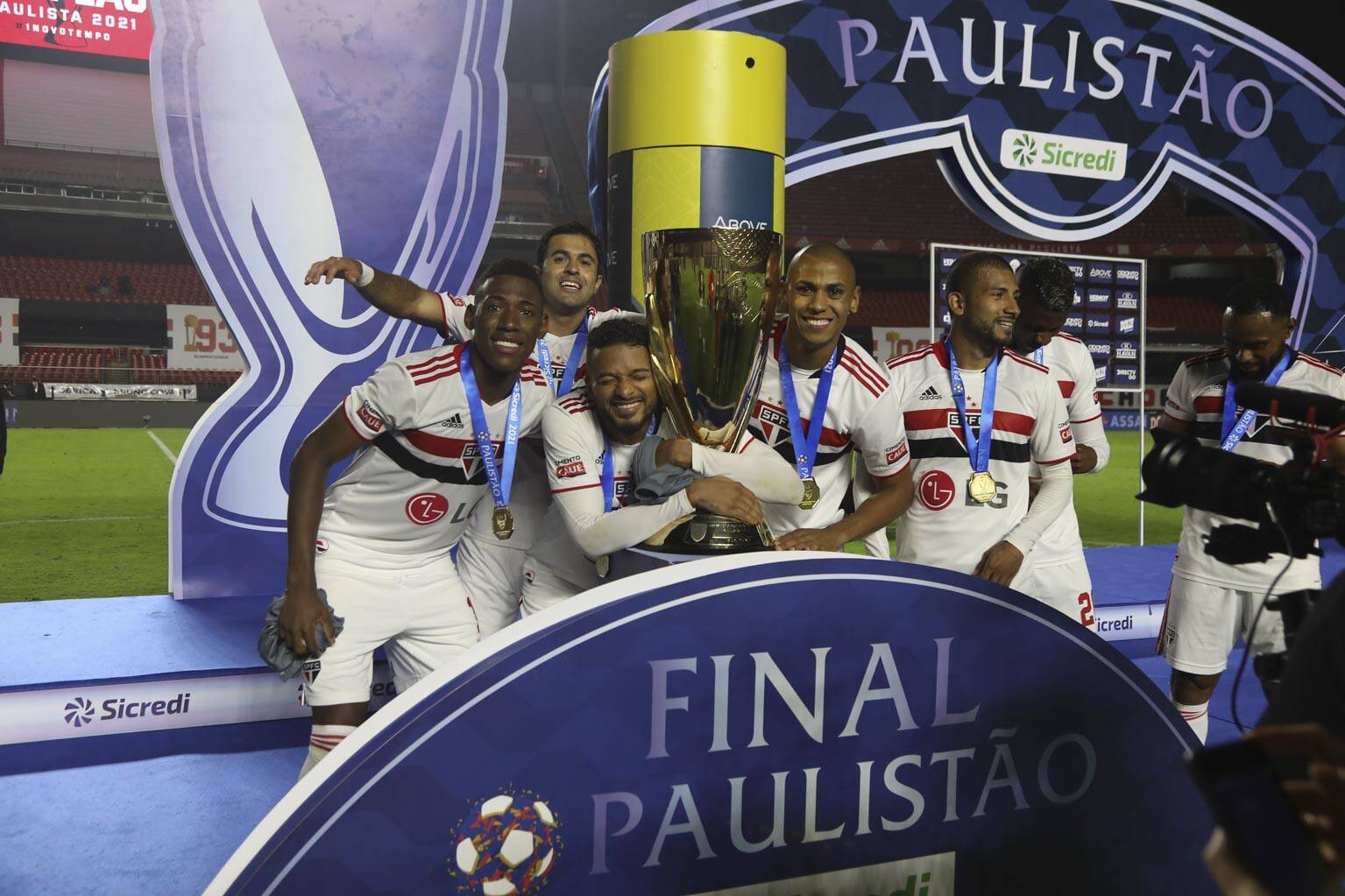São Paulo campeão paulista - 2021 Rubens Chiri / São Paulo