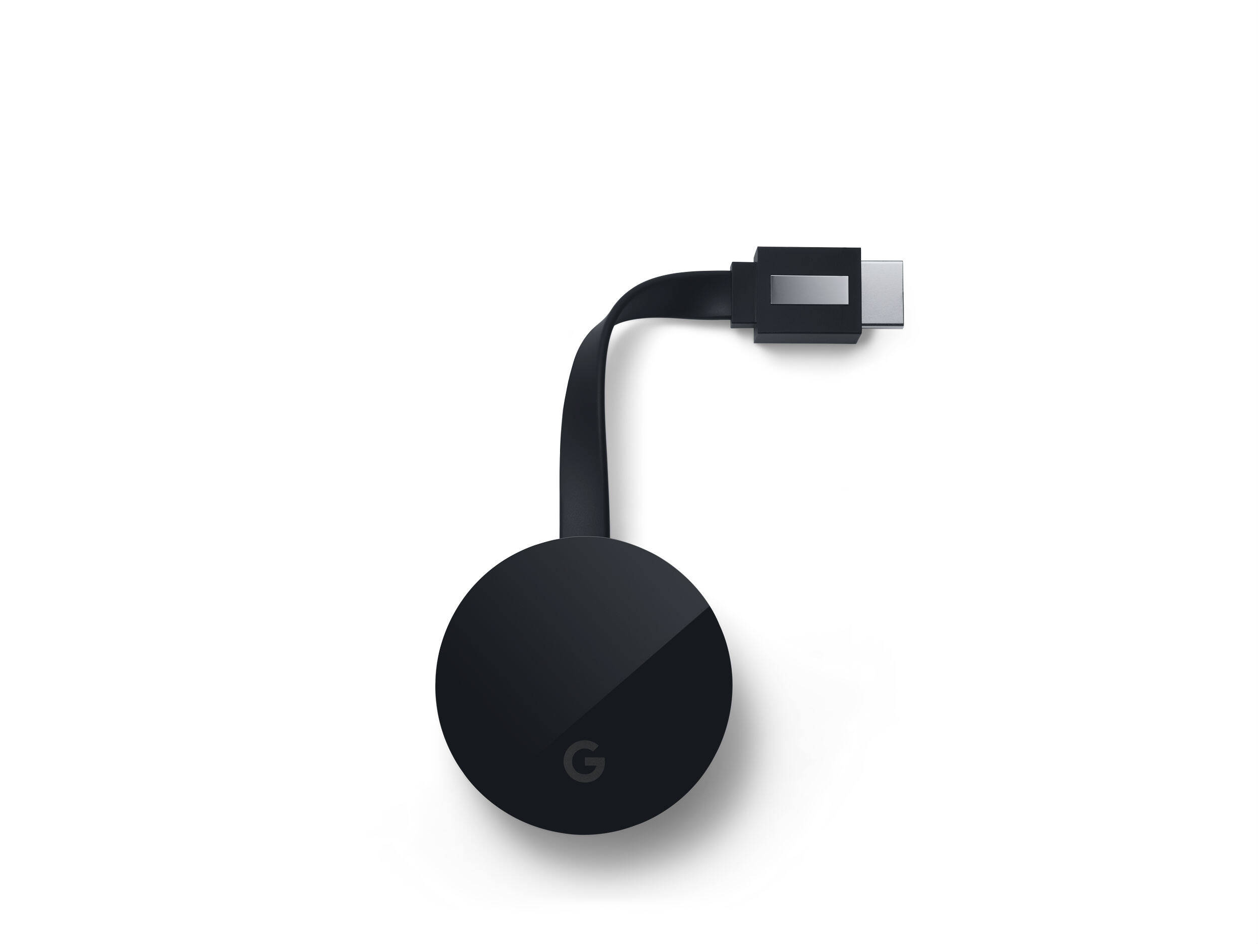 Chromecast se conecta à televisão por meio da entrada HDMI. Foto: Divulgação/Google