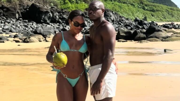 Patrícia Ramos e Luiz Fernando curtem dia ensolarado na praia Reprodução Instagram - 27.6.2024