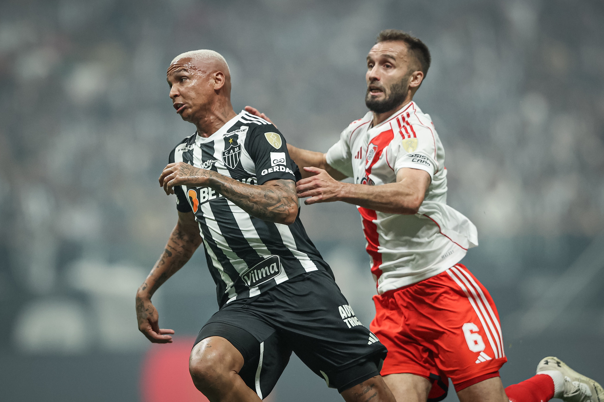 Atlético-MG x River Plate (Foto: Pedro Souza / Atlético)