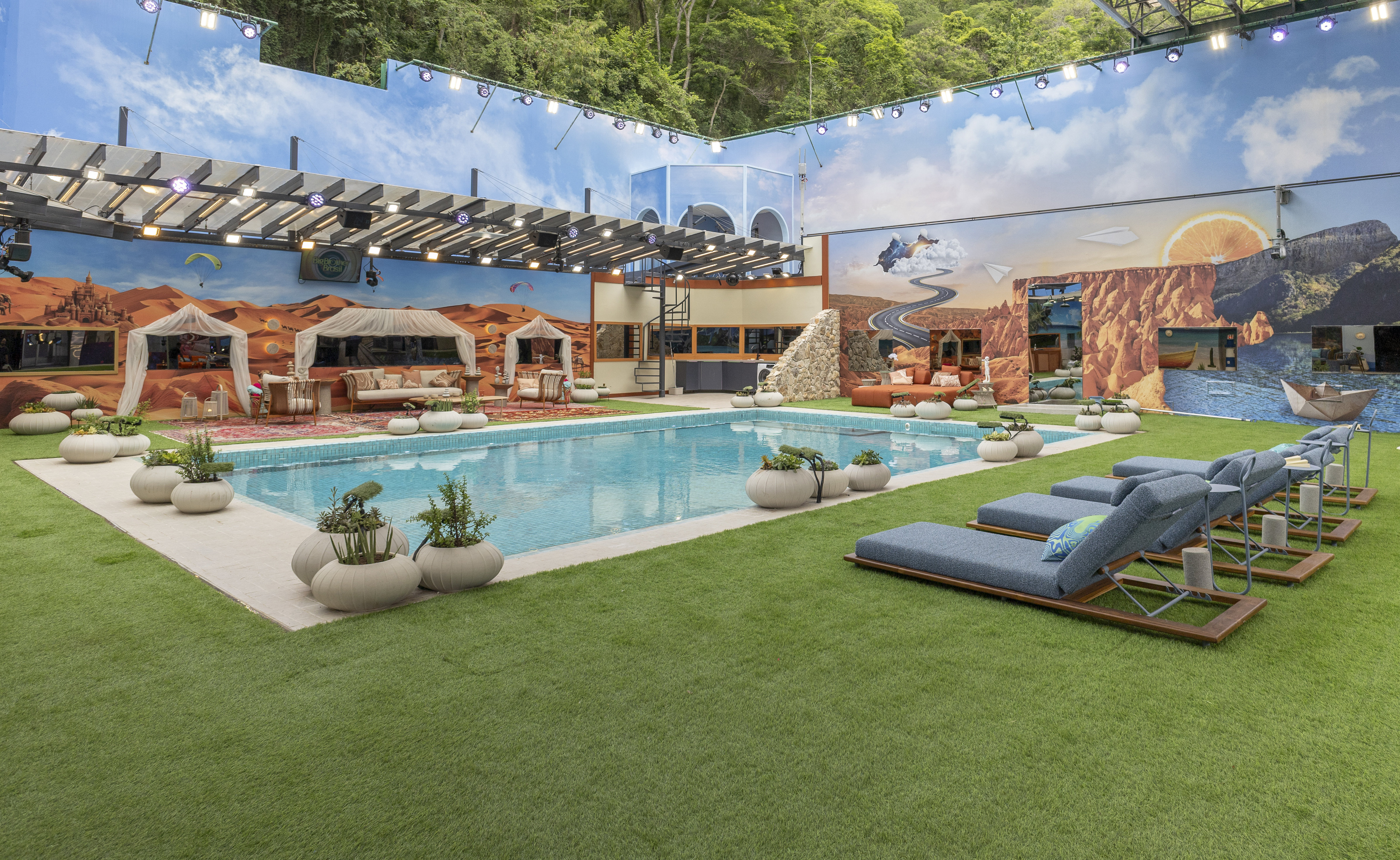 Globo divulga fotos da casa do BBB 26 e detalha conceito dos ambientes. Foto: Globo/Beatriz Damy