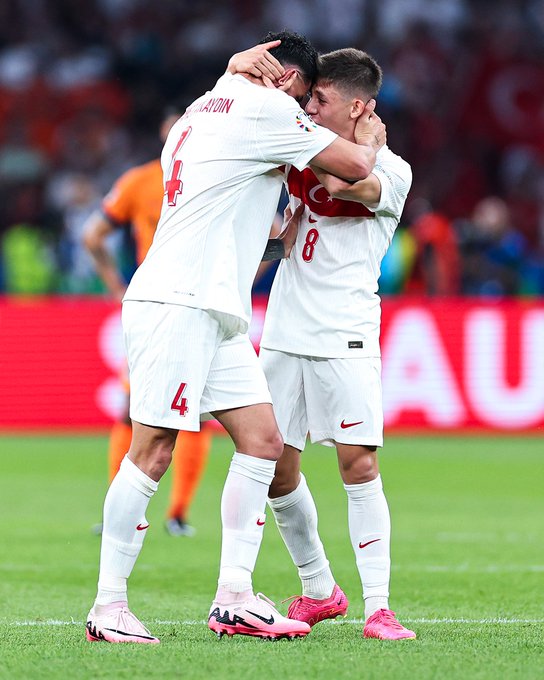 Holanda x Turquia (Foto: X/Uefa Euro 2024)