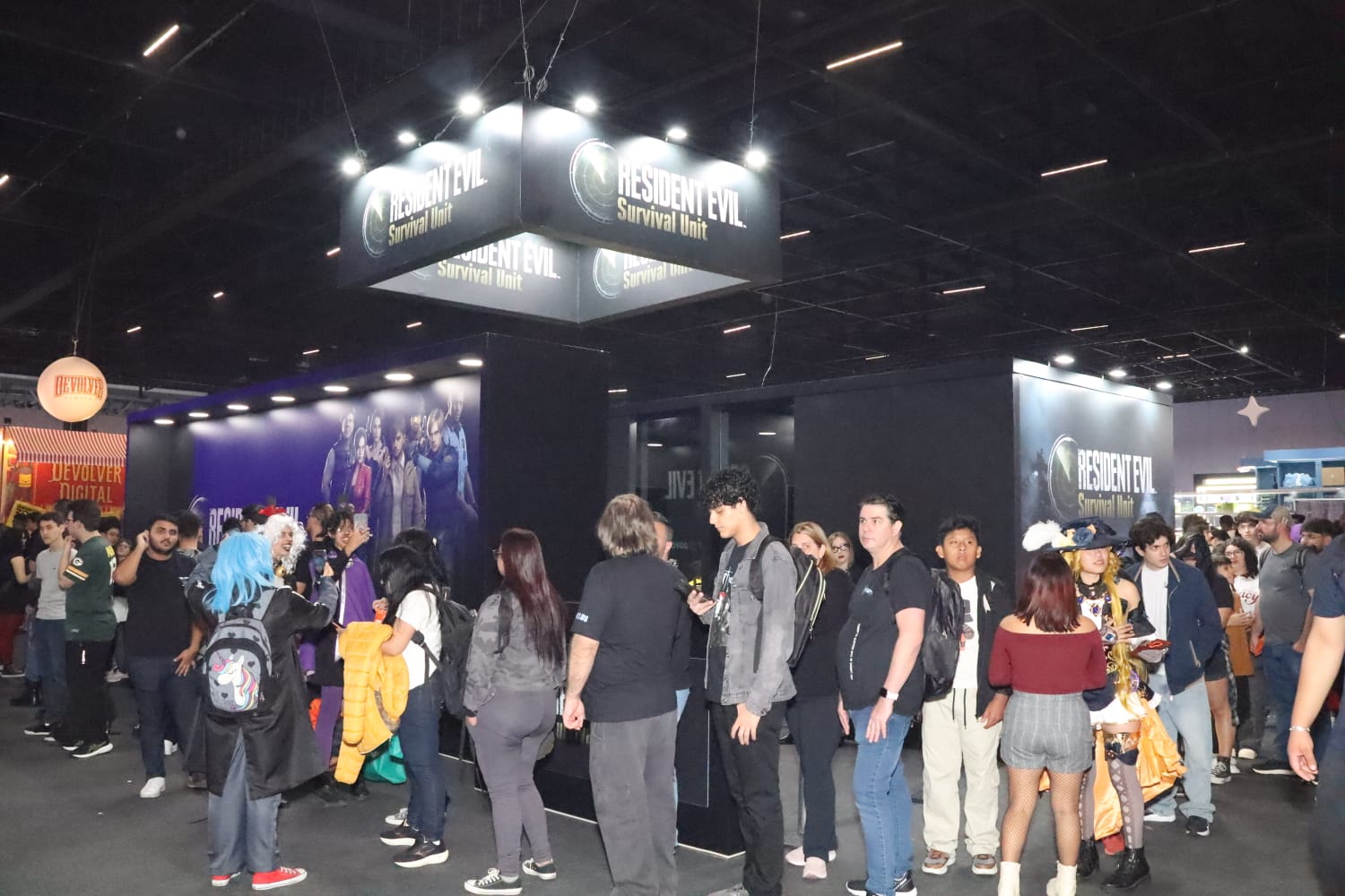 Estande do Resident Evil. Foto: Pedro H. Lopes Portal iG