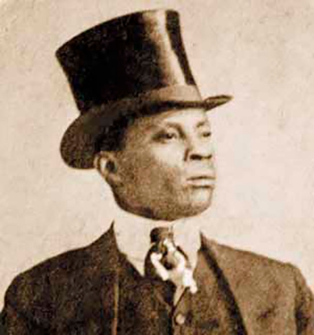 Benjamin de Oliveira (1870-1954) - Primeiro palhaço negro do Brasil e pioneiro na criação do circo-teatro. Alforriado, fugiu de casa aos 12 anos com a trupe do circo Sotero. E desenvolveu carreira de sucesso. Cantava, tocava violão e escrevia peças. Reprodução: Flipar