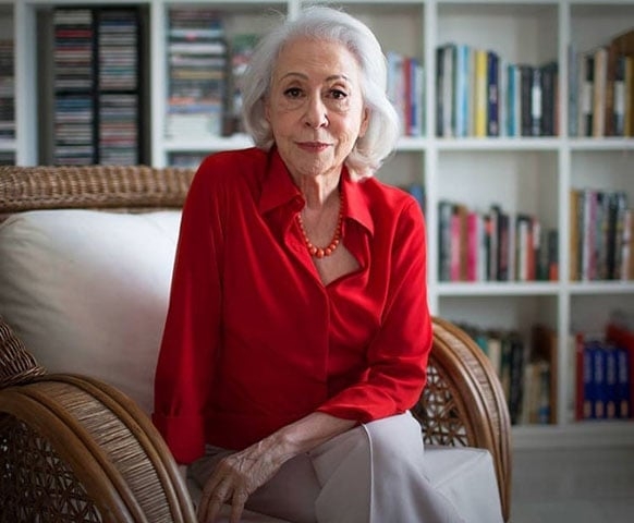 Fernanda Montenegro - Uma das mais festejadas atrizes brasileira, seja na teledramaturgia, teatro ou cinema, protagonizou o longa “Central do Brasil”, de Walter Salles, filme que tornou-se um dos clássicos dos anos 1990 e foi indicado ao Oscar.
 Reprodução: Flipar