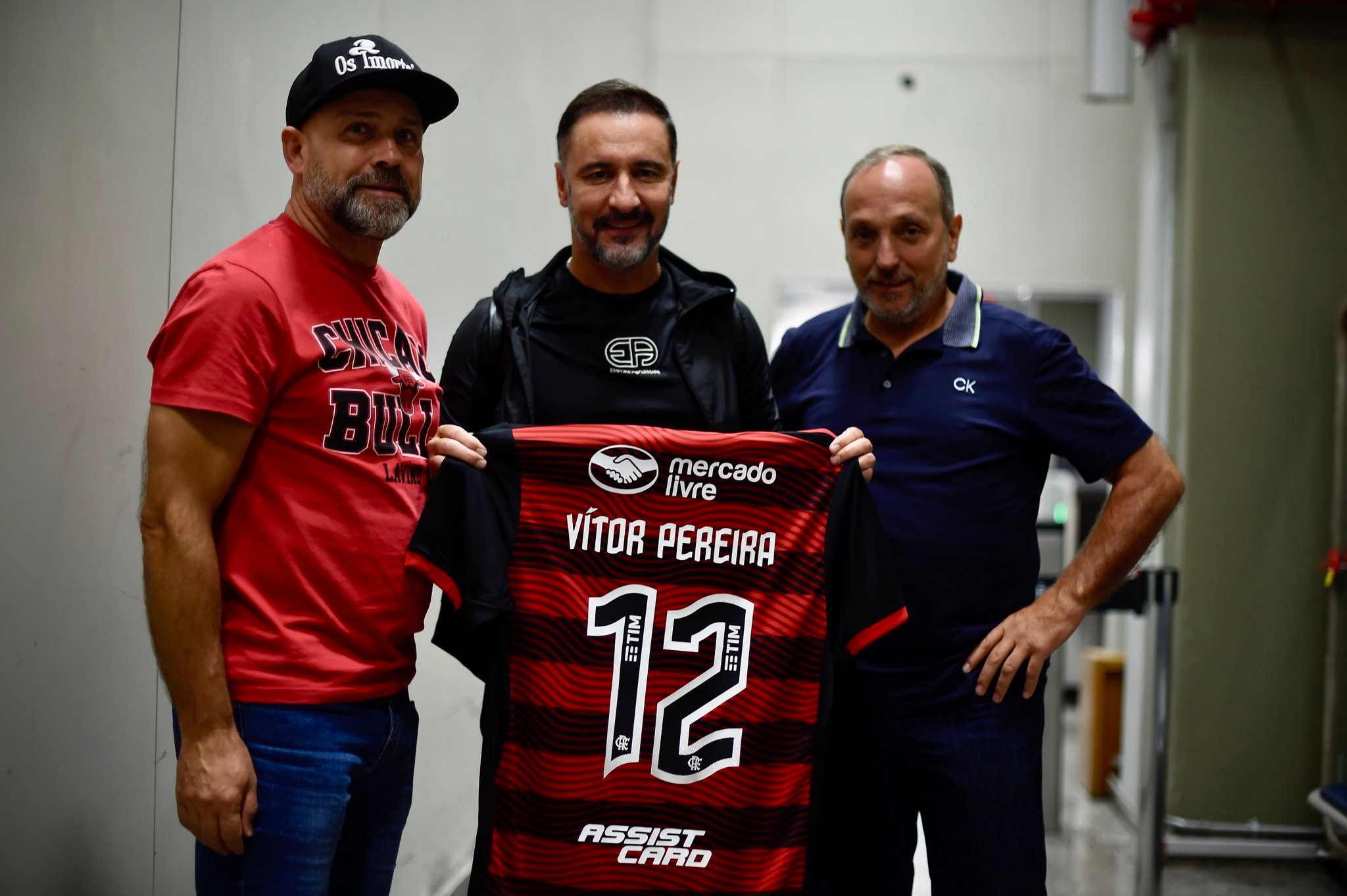 Vítor Pereira Marcelo Cortes/Flamengo