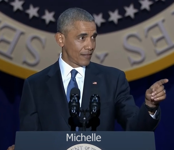 BARACK OBAMA - Político americano, ex-presidente dos Estados Unidos.  Nascido no Havaí em 4/8/1961.  Reprodução: Flipar