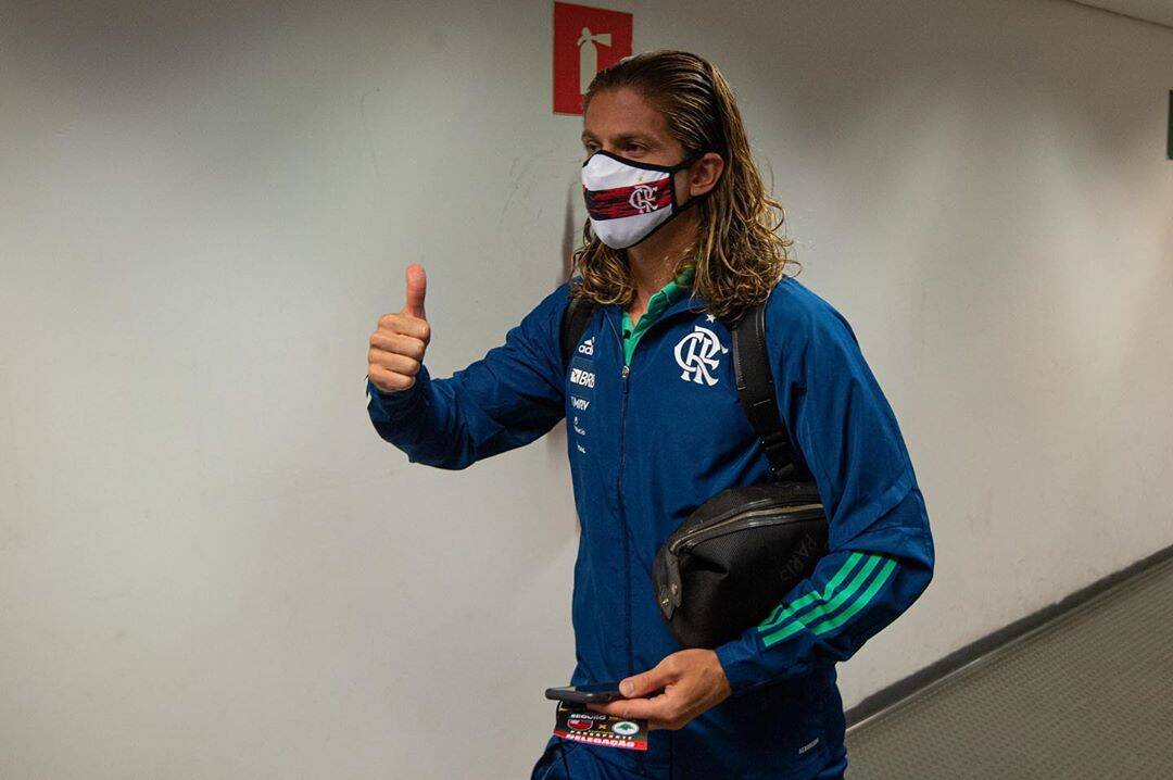 Pré-jogo do Flamengo. Foto: Instagram