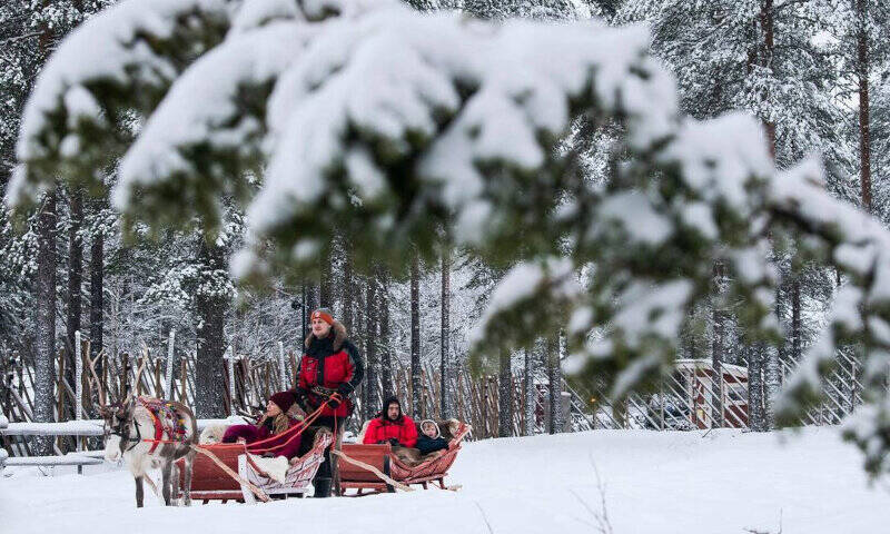 Vila do Papai Noel, Finlândia. Foto: Reprodução
