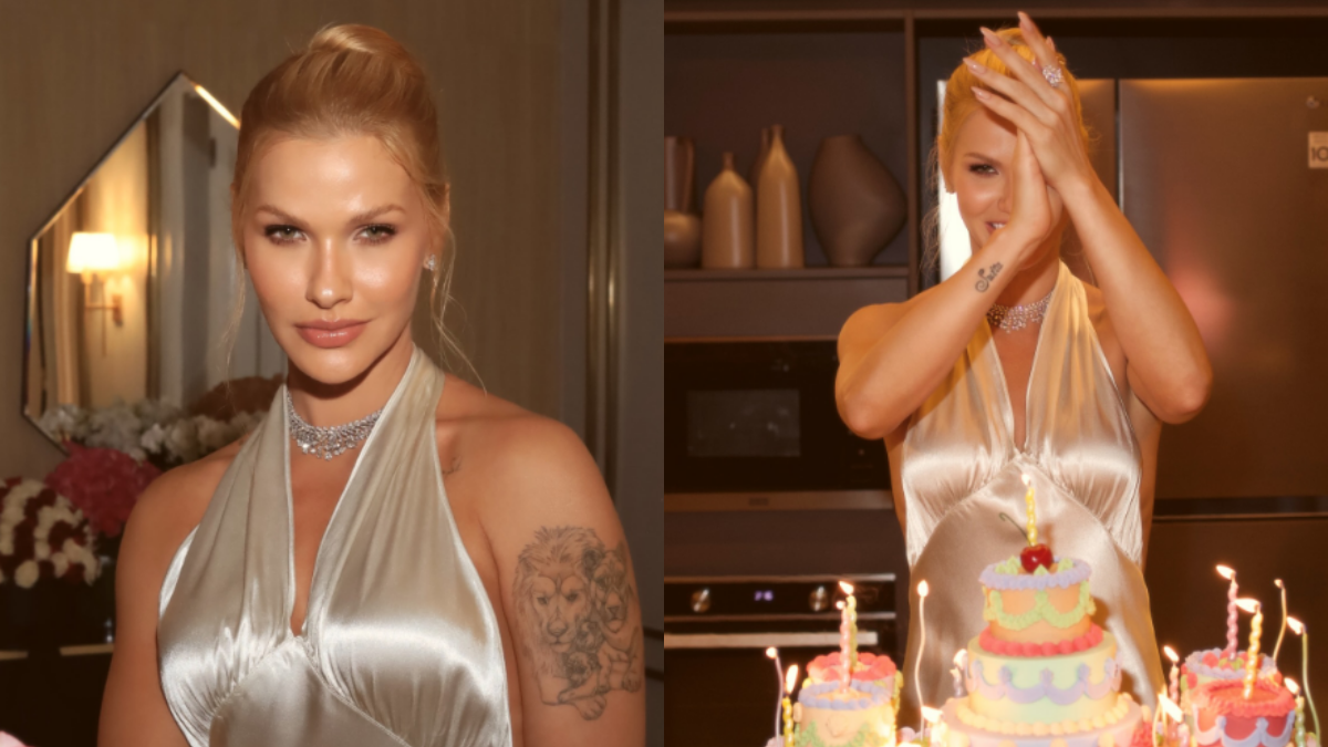 Andressa Suita curte aniversário em família. Foto: Reprodução/Instagram/@andressasuita