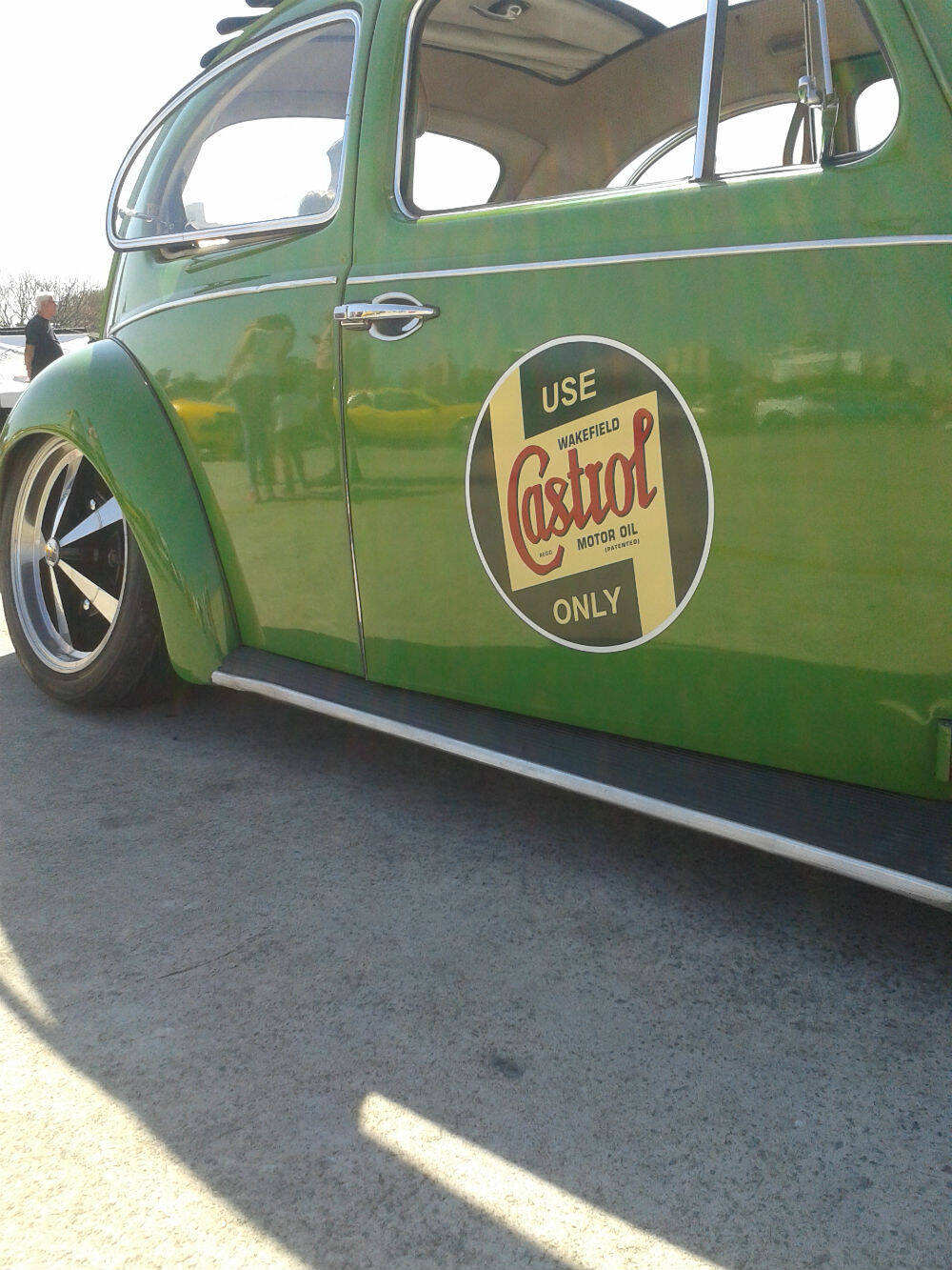 Detalhe do Fusca Rat Rod. Foto: Carlos Guimarães