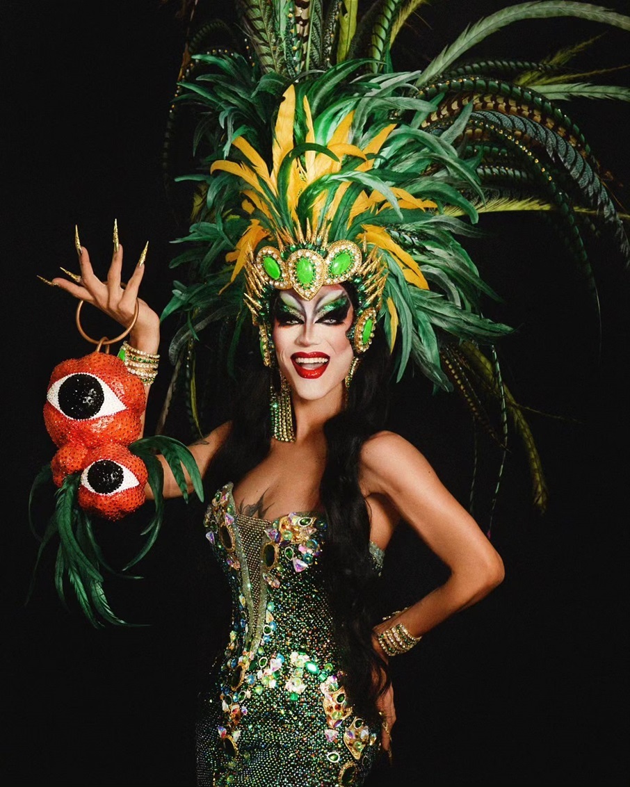 A finalista de 'Drag Race Brasil', Hellena Malditta