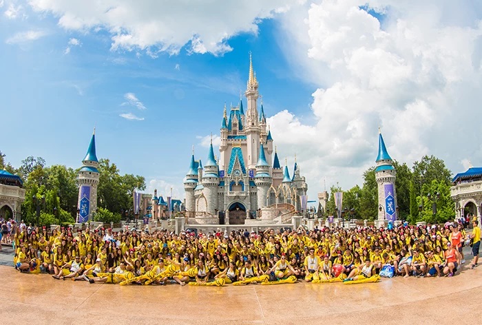 Formandos em visita a Disney (Orlando - EUA) pela Forma Turismo. Foto: Divulgação
