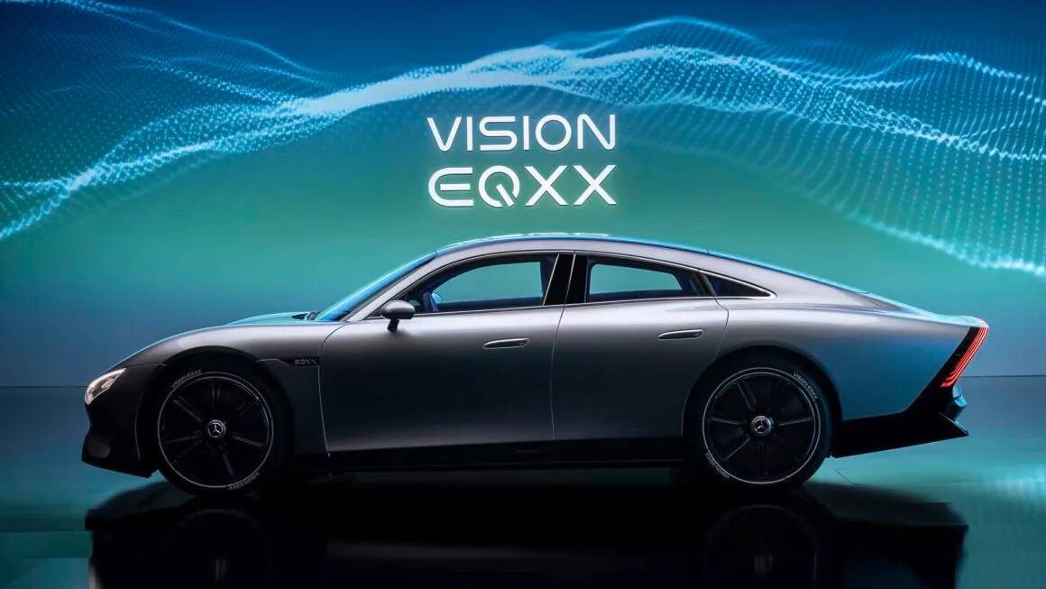 Mercedes Vision EQXX . Foto: Divulgação