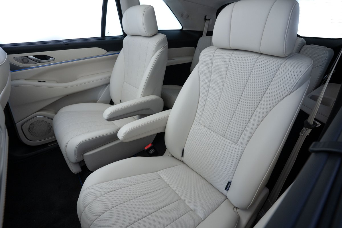 Fileira central de bancos do GWM Wey 07. Foto: Divulgação/GWM