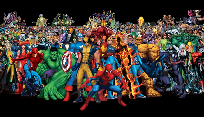 Da mente criativa de Lee, surgiram centenas de personagens que, juntos, formam um universo especial de super-heróis. Muitos deles tornaram-se ícones no segmento de Comics.  Reprodução: Flipar