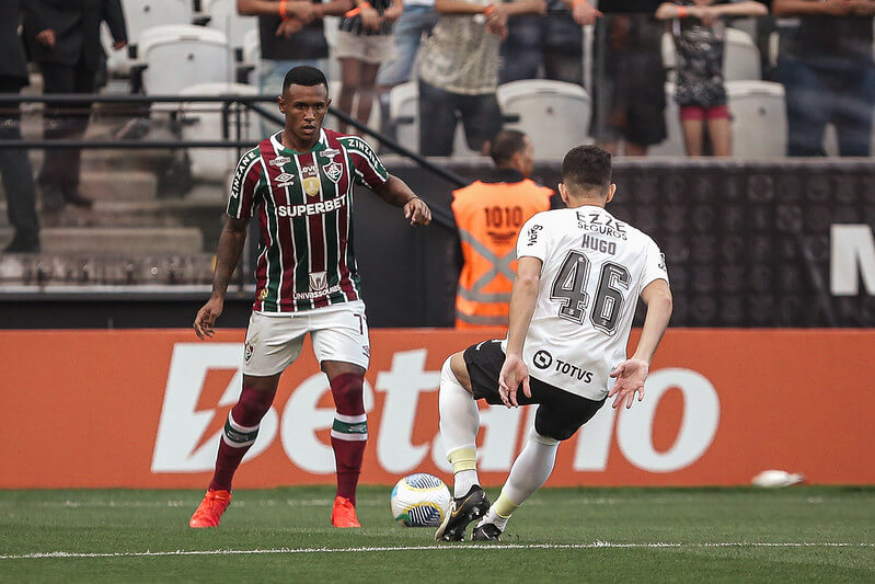 Corinthians x Fluminense Lucas Mercon / Fluminense FC