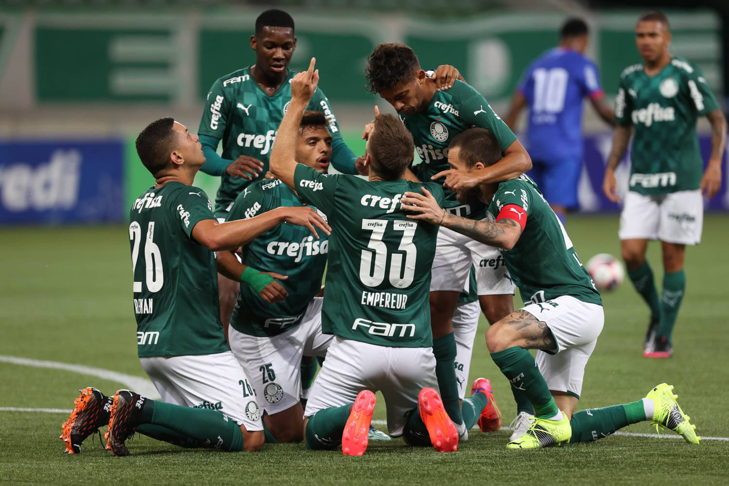 Palmeiras x São Caetano. Foto: Cesar Greco / Palmeiras