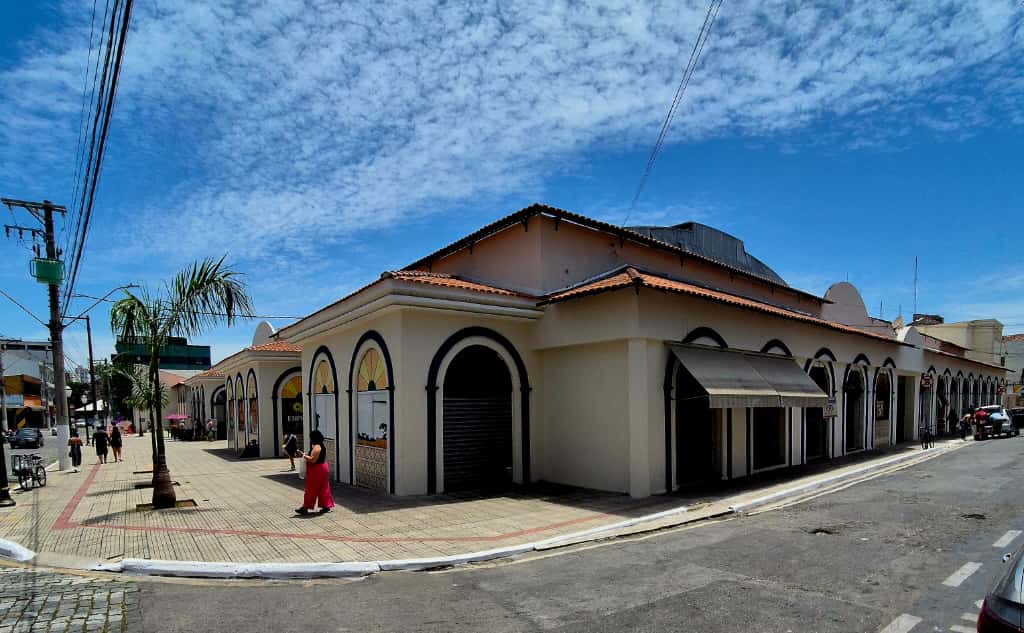 Mercado Municipal de Guaratinguetá (SP). Foto: Divulgação - Prefeitura de Guaratinguetá (SP)