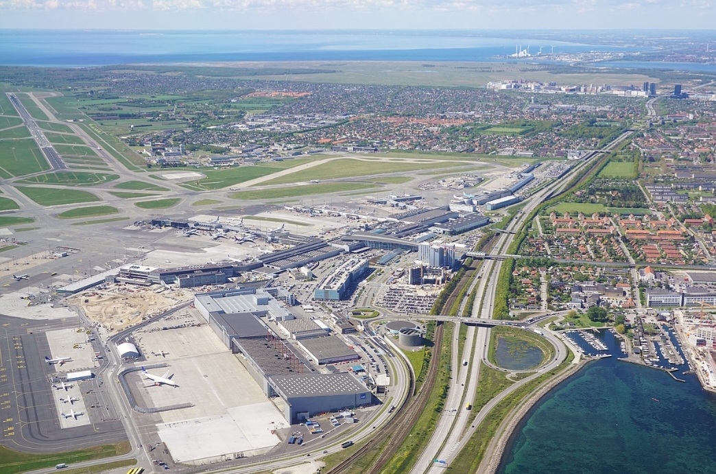 O avião decolou às 15h do dia 26 de janeiro de 1972 do aeroporto de Copenhague (foto), capital da Dinamarca Reprodução: Flipar
