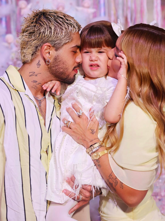 Virgínia, Zé Felipe e Maria Alice. Foto: Reprodução: Instagram/@virginia