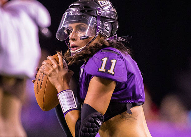 Legends Football League, o futebol americano onde as mulheres usam lingerie. Foto: Divulgação