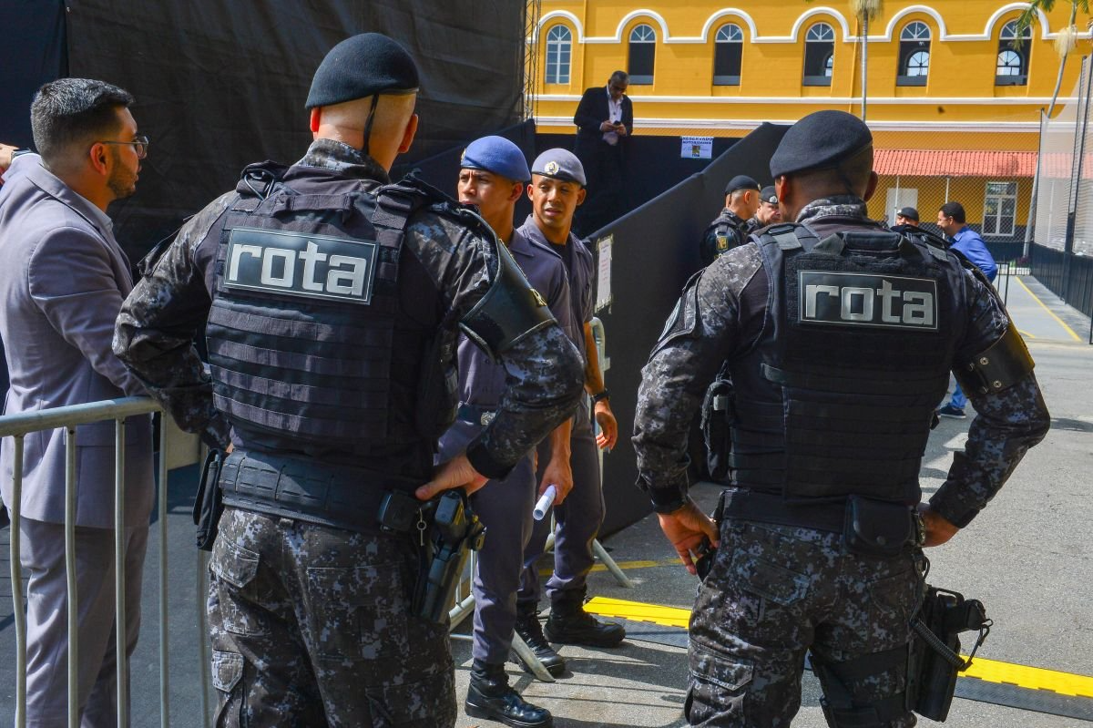 Policiais da Rota. Foto: Francisco Cepeda / Governo do Estado de SP