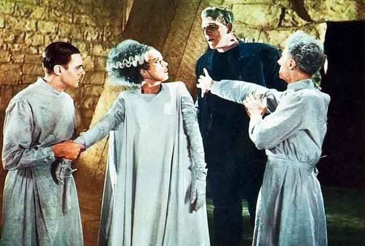 O filme é considerado um clássico do terror dos anos 1930 e conta a história do Dr. Henry Frankenstein, um jovem cientista que está obcecado em criar vida. Ele e seu assistente, Fritz, constroem um corpo a partir de partes de cadáveres.