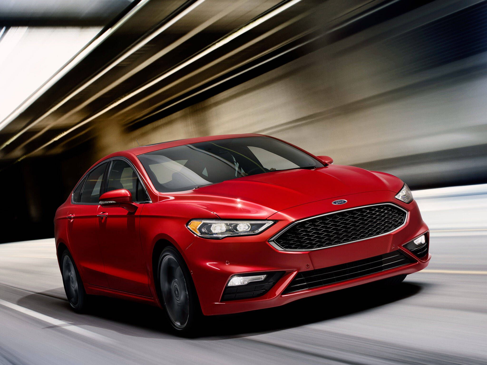 Ford Fusion 2017. Foto: Divulgação/Ford