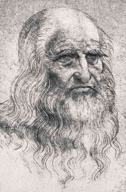 Nos últimos anos de sua vida, Da Vinci se estabeleceu na França, sob o patrocínio do rei Francisco I. Lá, ele faleceu em 2 de maio de 1519. Reprodução: Flipar