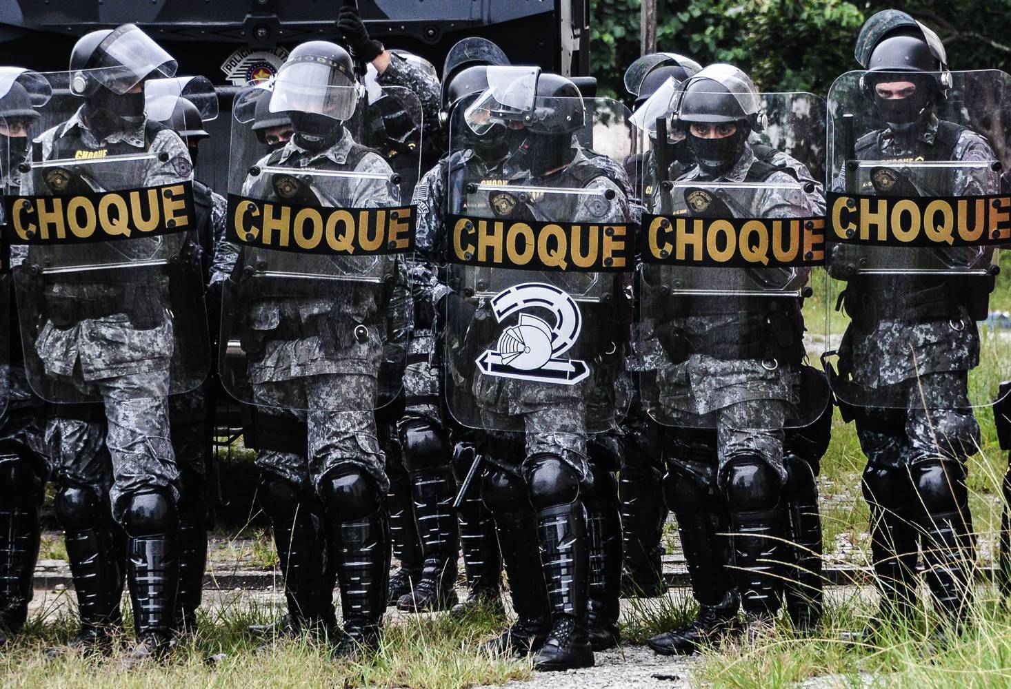 Batalhão de Choque da Polícia Militar do estado de São Paulo. Foto: Major PM Luis Augusto Pacheco Ambar