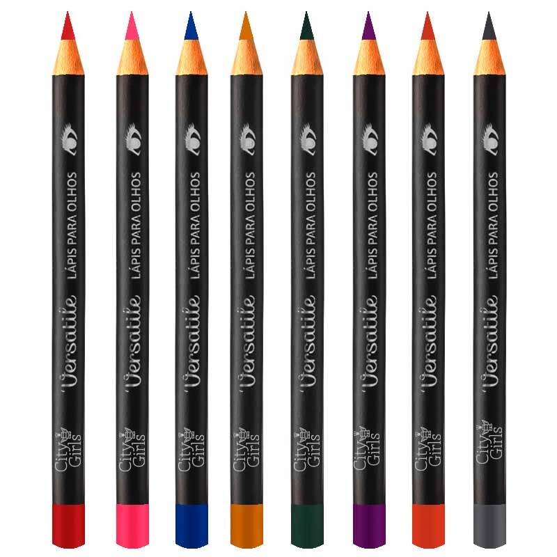 Existe uma gama extensa de cores e tons de lápis coloridos no mercado. Foto: Divulgação/City Girls