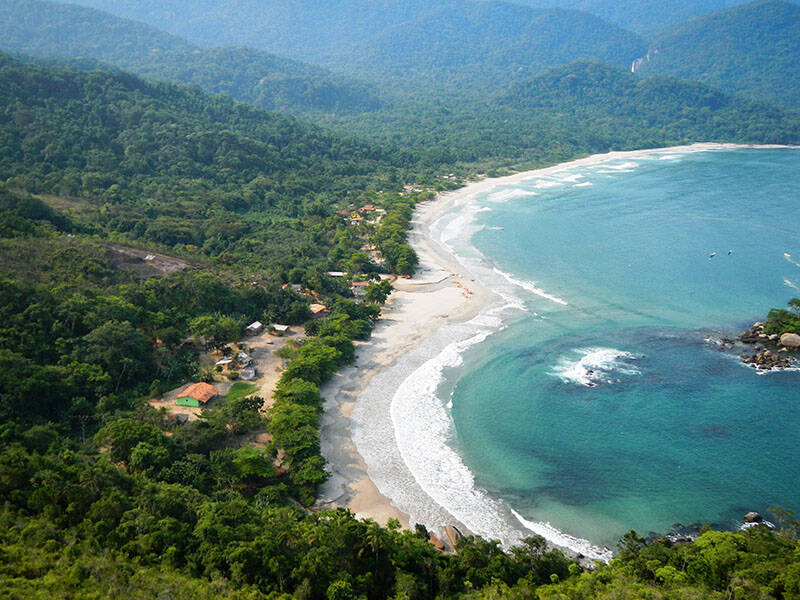 Praia de Castelhanos Divulgação