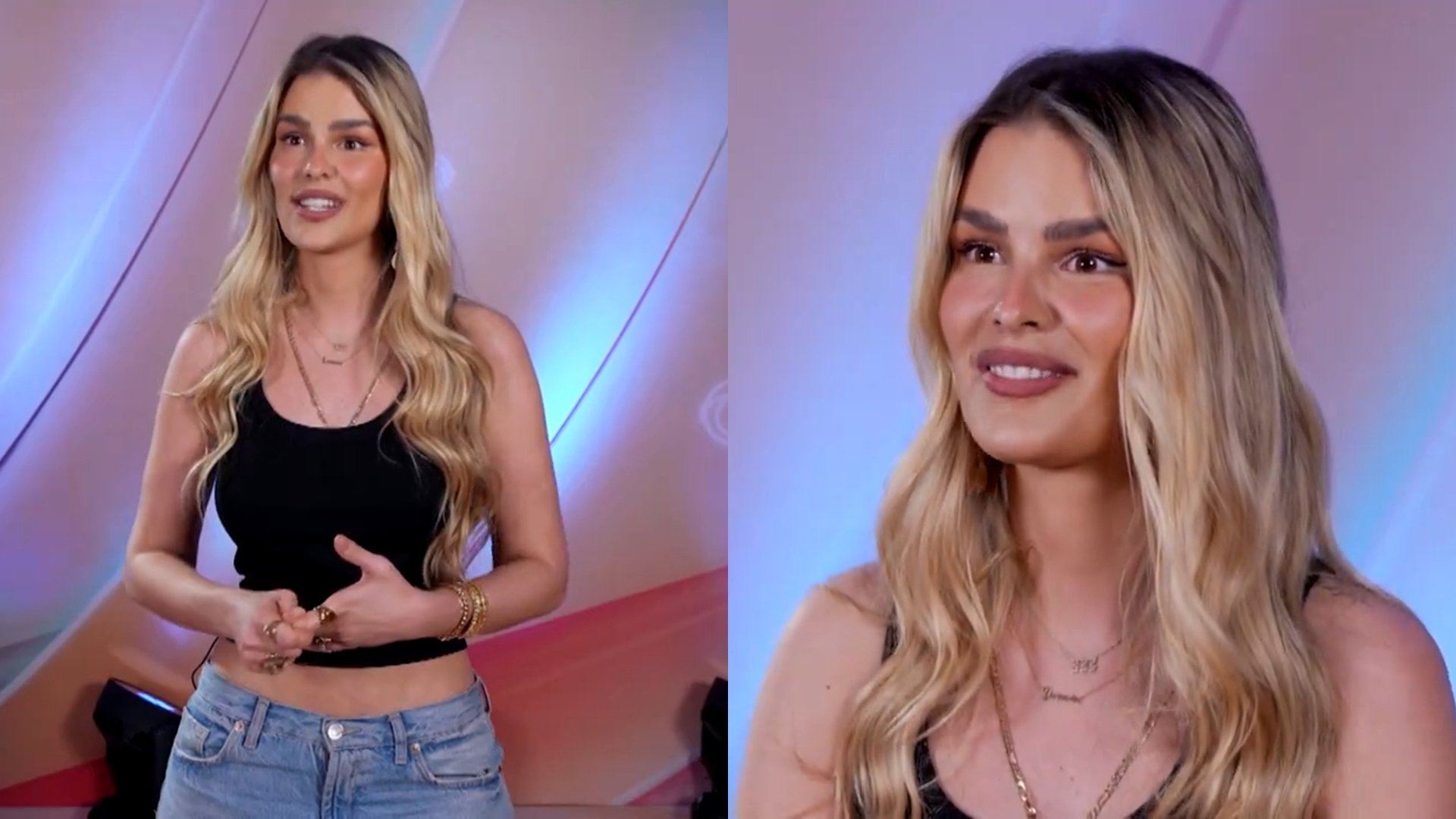 Assim como todos os camarotes, Yasmin Brunet foi anunciada no dia do Big Day, fazendo com que a participação dela gerasse imensa expectativa no público. Como seria acompanhar aquela modelo belíssima e polêmica no dia-a-dia? Ficaram todos ansiosos com o pensamento. Reprodução