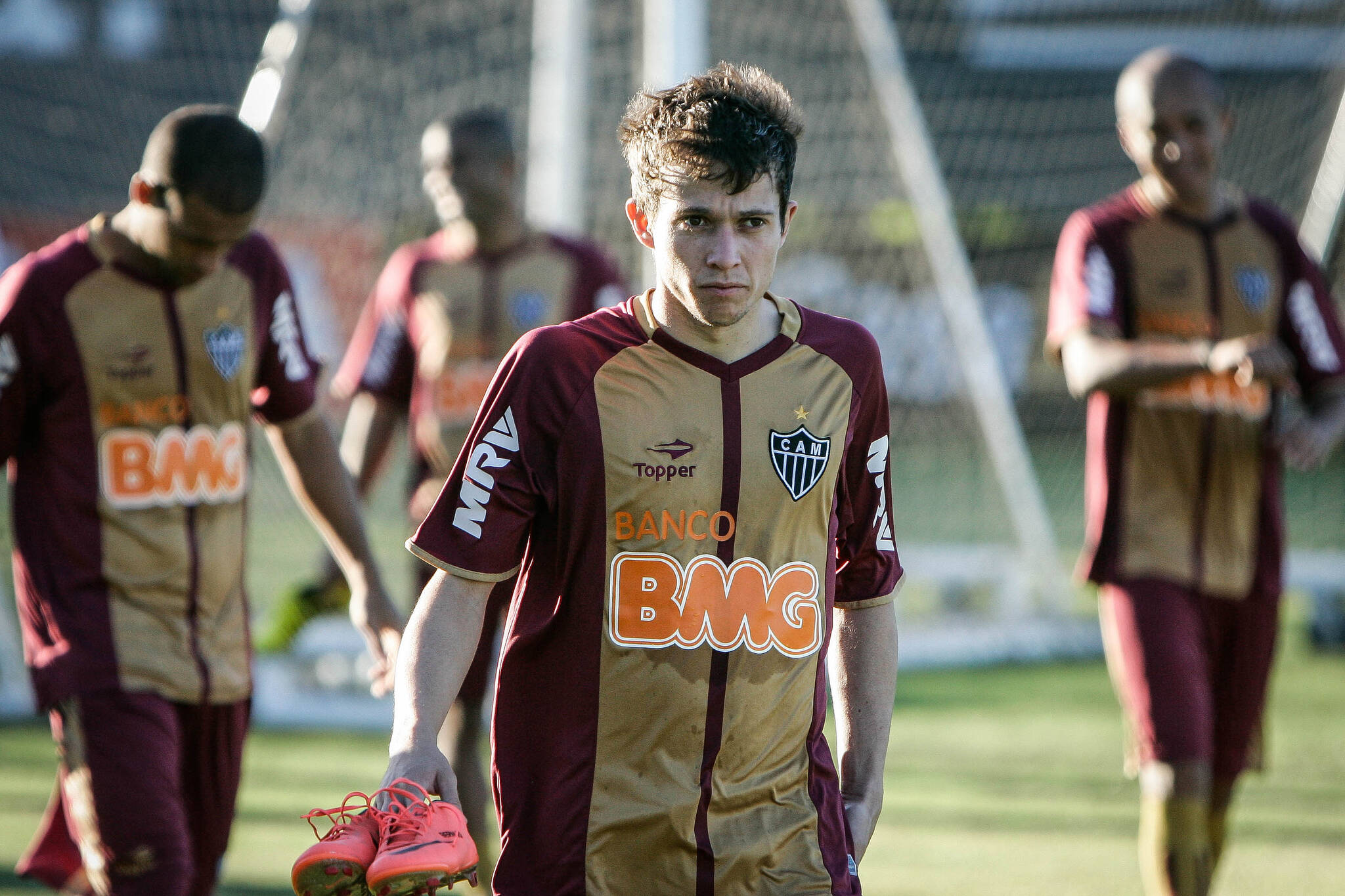 Bernard retorna ao time após suspensão Flickr/Clube Atlético Mineiro