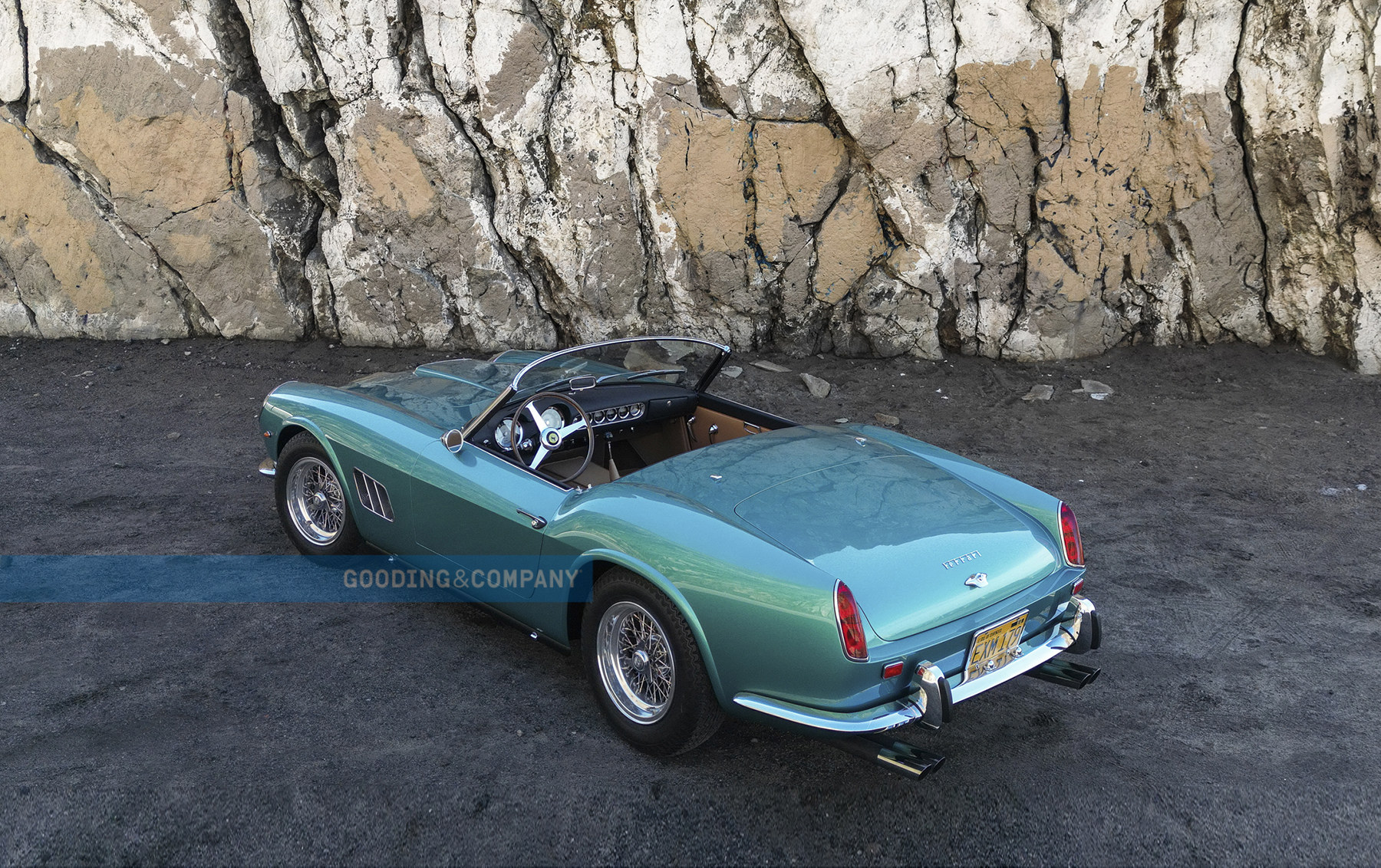 Ferrari 250 GT California Spider 1962. Foto: Reprodução - Gooding & Co