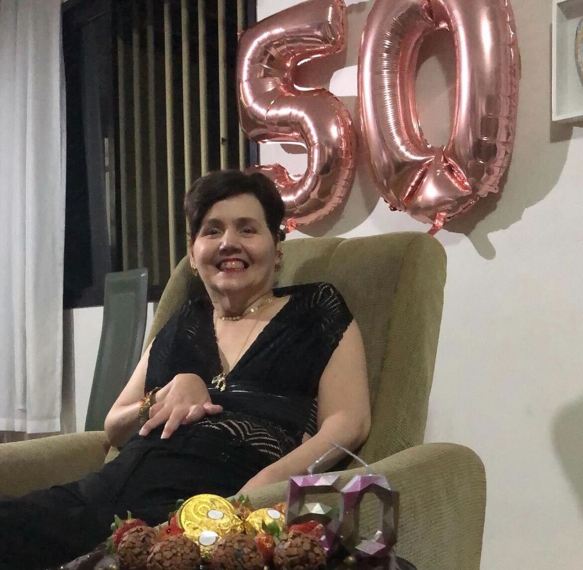 Simony Garcia no aniversário de 50 anos Reprodução Instagram - 11.6.2024