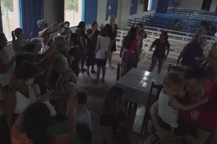 Até hoje, o centro atrai visitantes de todo o país, realiza tratamentos espirituais, mantém ações sociais e promove eventos voltados para a religião. Reprodução: Flipar