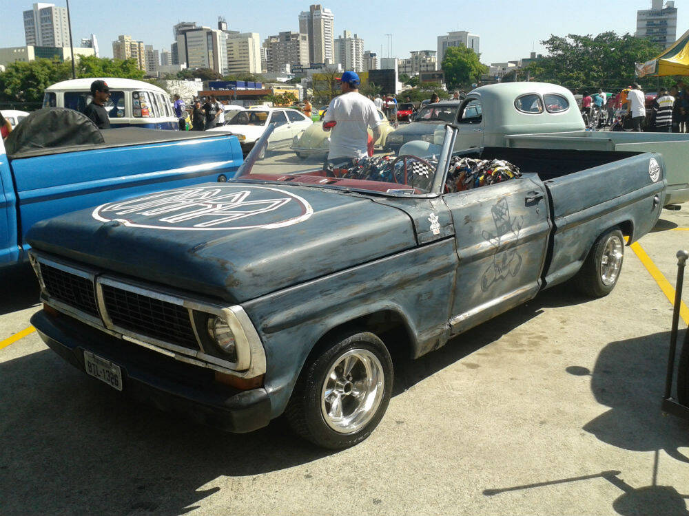 Ford F1000 Rat Rod. Foto: Carlos Guimarães