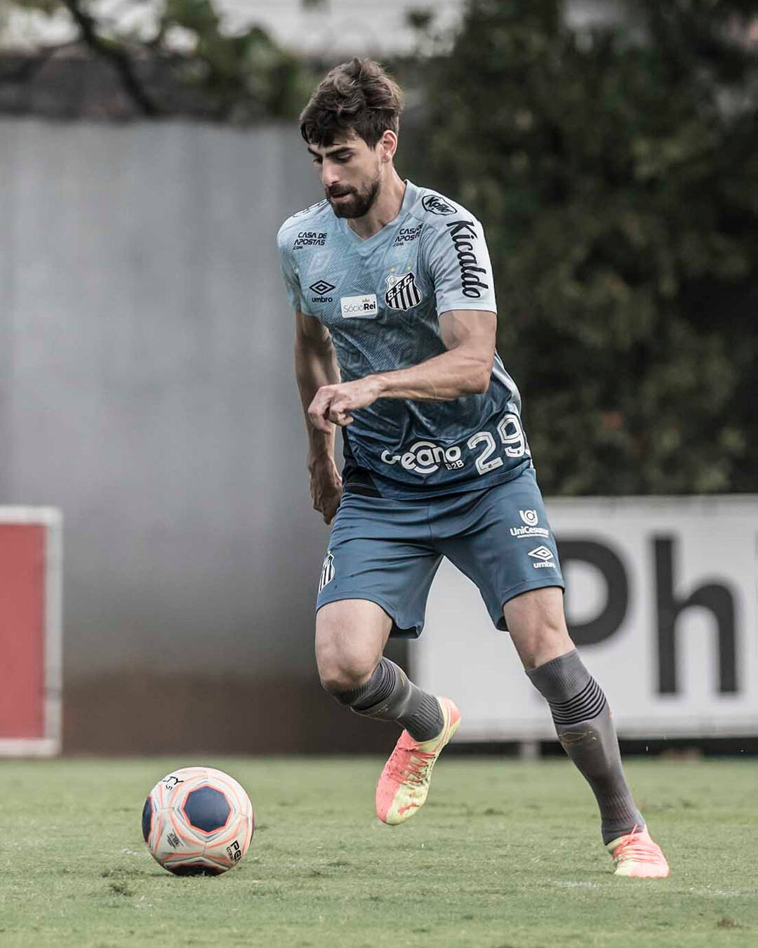 Treino do Santos. Foto: Instagram
